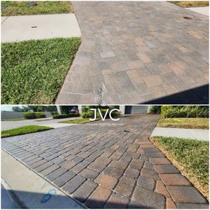 Our Paver Cleaning and Sealing service is a great way to protect and extend the life of your pavers. We use high quality products to restore the original beauty of your patio, walkway or driveway. for JVC Pressure Washing Services in Tampa, FL