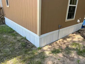 Professional mobile home skirting installation and repair to protect your home, improve insulation, and boost curb appeal. for C/J Mobile Home Service in Floral City, FL