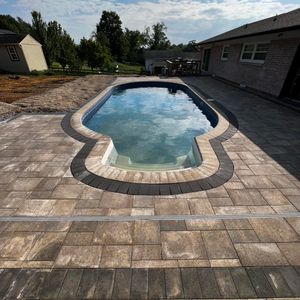 Transform your outdoor space with our expert pavers service, providing durable and aesthetically pleasing patios, driveways, and walkways. Enhance curb appeal while adding functionality to your home's exterior. for Precision Scapes in Jonesborough, TN