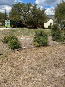 Our Bed Clean Outs service helps homeowners maintain the overall aesthetic and health of their lawn by removing weeds, debris, and overgrown plants from garden beds. for C & C Lawn Care and Maintenance in New Braunfels, TX