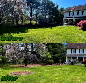 Our Lawn Aeration service improves your lawn's health by allowing more air, water, and nutrients to penetrate the soil, leading to a thicker and lusher turf. for Fryer Lawn & Landscape LLC in Southington, CT