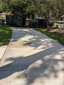Our Driveway and Sidewalk Cleaning service ensures a thorough and efficient cleaning of your outdoor surfaces, improving the curb appeal of your home while removing dirt, grime, and stains. for Seaside Softwash in Bluffton, SC