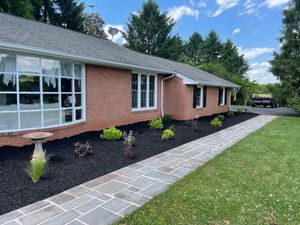 Our Fall and Spring Clean Up service includes debris removal from flower beds, lawn mowing, edging, and blowing of leaves from driveways, sidewalks and patios. for ALPHA LANDSCAPES in Culpeper, VA