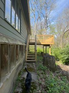 Our deck building service designs and constructs durable, beautiful outdoor spaces tailored to your home, enhancing comfort, curb appeal, and backyard enjoyment with quality craftsmanship, premium materials, and lasting value. for Robbie's Lawn Care, LLC in Middletown, OH