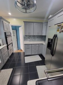 Our Kitchen Renovation service offers homeowners the opportunity to transform their kitchen space into a modern and functional area, tailored to their unique preferences and needs. for GG Finish Carpentry inc in Freeport, NY