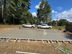 Our Concrete Slab Construction service provides durable, expertly crafted foundations tailored for your home, ensuring long-lasting stability. Trust our skilled team to deliver seamless installation with precision and quality in every slab. for Graham & Schriner Construction in Hinsdale, NH