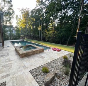 Our Patio Installation service offers homeowners a simple way to enhance and enjoy their outdoor space with expertly designed and installed patio areas. We offer a variety of installation options such as natural flagstone, pavers, concrete and more. for Fusion Contracting in North Georgia, GA