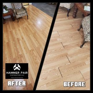 Our Flooring service offers homeowners high-quality and durable flooring options that will enhance the aesthetics of their homes and provide long-lasting comfort. for Hammer Pair Contracting LLC in Newton Falls, OH