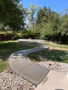 Enhance your home with our expert sidewalk installation service, providing durable, aesthetically pleasing concrete pathways designed to complement your exterior and ensure safety, longevity, and curb appeal for any property. for MRV Concrete in Castle Rock, CO