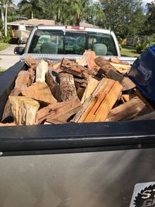 We offer professional firewood delivery and stacking services. Our seasoned logs burn hot, clean, and long-lasting. Get cozy this winter with our reliable firewood! for Adam's Tree and Stump Care in Bradenton, Florida