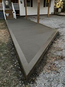 Our Sidewalks service offers a quality concrete construction solution to improve your home's walkways and pathways. for Alloy Concrete Construction in Albany, KY