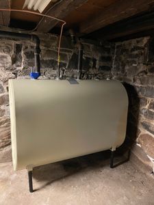Our Oil Tank Replacement service ensures the safe and efficient replacement of your old, deteriorated oil tank with a new one, providing secure storage for your heating needs. for Zrl Mechanical in Seymour, CT