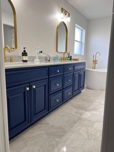 Transform your space with our Cabinet Repaints service, offering a cost-effective solution to refresh and revitalize your cabinets. Enjoy a clean, modern look without the expense of full replacement. for Design Decorating in St. Cloud, FL