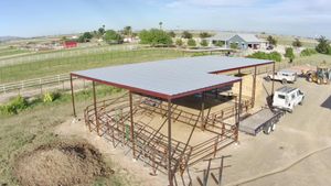 Our Steel Building service offers durable and versatile structures that are perfect for homeowners looking to add extra storage space or create a unique addition to their property. for DunRite Custom Builds LLC  in Tonopah, AZ