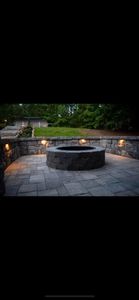 Enhance your outdoor space with our Fire Pit service, offering expert installation and design to create a cozy and inviting gathering spot for you and your family. for E&T Outdoor Pros in LaGrange, GA