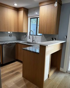 Transform your kitchen or bathroom with our Cabinet Refinishing service, offering expert restoration and a fresh look. Enhance durability and aesthetics without the cost of full replacement. for Laba Carpentry in Stamford, CT