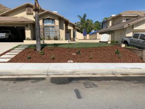 Our Landscape Installation service transforms your outdoor space with professional expertise, including comprehensive mulch installation, ensuring a healthy and vibrant garden that enhances your home's aesthetic appeal. for Aidan Jade Landscaping in Corona, CA