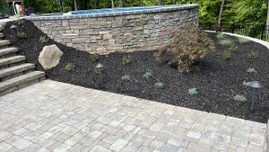 We provide professional mulch installation to help enhance the beauty of your outdoor space and reduce maintenance. for Lively Landscaping LLC - NC in Franklinton, North Carolina