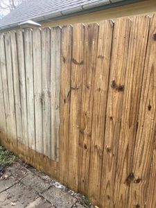 Our Fence Washing service is an effective way to restore the beauty of wooden fences. We use a soft washing technique that safely cleans without damaging the wood. for Prime Time Power Wash in Indianapolis, Indiana