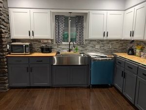 Our Refacing service is a cost-effective solution that transforms the look of your cabinets by replacing old doors and drawer fronts while keeping the existing cabinet boxes. for Legendary Custom Millworks LLC in Malvern, AR