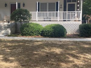 Our Edging service includes precise trimming around the edges of your lawn, giving it a clean and polished look that enhances the overall appearance of your home. for Alligator Lawn Care LLC in Siler City, North Carolina