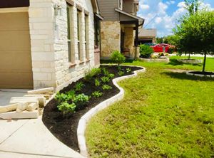 Our Mulch Installation service is a great way to add color and texture to your landscape. We can install mulch in beds, around trees, and even in pathways. for Del Real Landscape Contractors LLC in Del Rio, TX