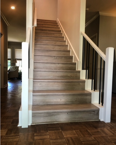 Transform your indoor spaces with our high-quality flooring services. From vinyl to carpet to hardood, we offer a wide range of options to enhance the beauty and functionality of your home. for County Line Construction LLC in Benton, Arkansas