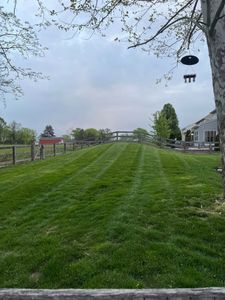 Our Lawn Aeration service helps improve the health and appearance of your lawn by creating small holes in the soil, promoting better air circulation, water absorption, and nutrient penetration. for Cincinnati’s Finest Landscape Services LLC in Cincinnati, OH