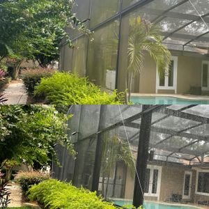 We can make your patio and screen enclosure look brand new again with our professional power washing services. No job is too big or small! for Very Good Pressure Washing LLC in Orlando, Florida