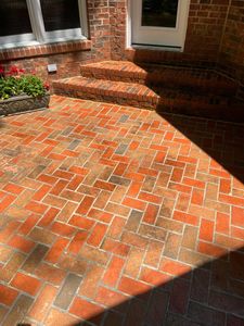 Our Hardscape Cleaning service will help restore your outdoor surfaces to their original beauty and condition. We specialize in the safe and effective cleaning of patios, driveways, pathways, decks and more. for Flemings Pressure Washing LLC in Gibsonville, North Carolina