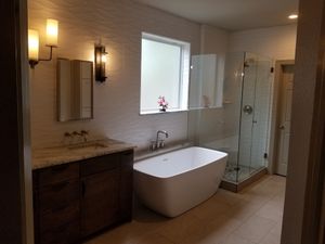Transform your bathroom into a luxurious oasis with our expert remodeling services. We specialize in innovative designs, quality craftsmanship, and personalized solutions to enhance both style and functionality. for Roger England Home Remodeling in Greenville, TX