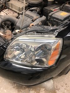 Our Headlight Restoration service aims to renew the clarity and functionality of your vehicle's headlights, improving visibility and enhancing safety on the road. for MaziMan Paint and Customs in Chandler, AZ