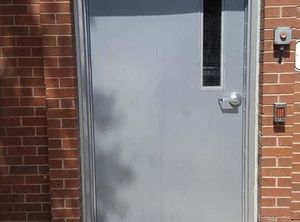 Durable, stylish hollow metal and wood doors for any commercial space. Interior or exterior, we offer a wide range of designs and expert installation to meet your security, functionality, and aesthetic needs. for Reed City Glass Enterprises in Reed City,  MI