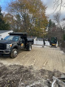 Our Excavation service includes professional digging and clearing services to prepare your property for landscaping or hardscaping projects, ensuring precise and efficient work to transform your outdoor space. for Fernald Landscaping in Chelmsford, MA