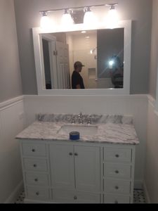 Transform your space with our expert bathroom renovation services. We offer personalized design, quality materials, and skilled craftsmanship to create the perfect bathroom that meets your style and functional needs. for Estevez Construction in Martinez, CA