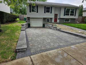 At Daybreaker Landscapes we can help with your driveway replacement project. We offer all material types asphalt, concrete, gravel, and pavers. for Daybreaker Landscapes in McHenry County, Illinois