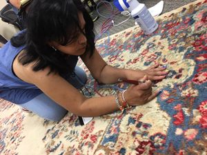 Do you have missing spots of color in your carpet or upholstery? We can help you restore the missing colors and remove any discoloration. for Ricas Color Carpet Dyeing Services in New Britain, CT