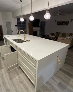 Our Countertops service offers homeowners a wide range of high-quality and customizable options for their kitchen or bathroom remodeling projects, enhancing both aesthetics and functionality. for TECC General Construction  in Harris County, TX