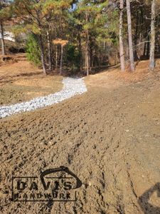 Our Dirt Work service helps homeowners prepare their land by removing debris, rocks, and vegetation to create a clean and level surface for various construction or landscaping projects. for Davis Landworx in Clanton,  AL