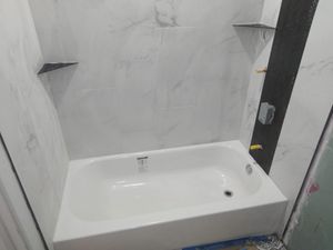 Transform your bathroom with our expert tiling service, offering precision installation and high-quality materials that enhance durability and aesthetics, ensuring a beautiful, functional space tailored to your style preferences. for Fair Flooring in West Palm Beach, FL