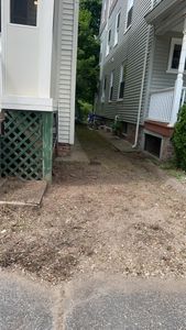 Enhance your home's landscape with our professional land grading service, ensuring proper drainage and a level surface. We expertly handle tree stump removal to create a seamless, beautiful outdoor space. for G&M Property Service in Attleboro, MA