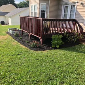 Mulch is a great way to make your yard/landscaping look better. We offer a variety of mulch, pine straw and rock types, depending on your desired property look and feel.
 for Kyle's Lawn Care in Kernersville, NC