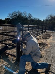 Our Pipe Entrances and Fences service offers expertly crafted, durable solutions designed to enhance your property's security and aesthetic appeal. Our skilled welders ensure high-quality results tailored to your unique needs. for Leal's Welding & Construction LLC in Granbury, TX