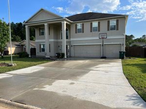 Our Concrete Cleaning service efficiently removes dirt, grime, and stains from your driveway, walkway or patio using high-pressure water and specialized cleaning agents for a refreshed and pristine appearance. for Southeast Pro-Wash in Kingsland, GA