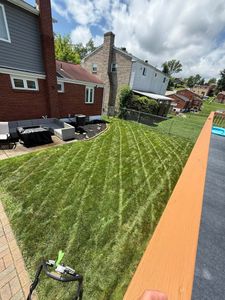Our Lawn Maintenance service keeps your yard healthy, neat, and beautiful with routine mowing, edging, trimming, seasonal care, and dependable attention that enhances curb appeal and saves you time. for Wilder Landscaping Services in South Park, PA