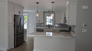 Our professional kitchen renovation service transforms your space with expert craftsmanship, modern designs, and high-quality materials, ensuring a functional yet stylish hub for cooking and gathering in your home. for William McKay Construction Management in North Andover, MA