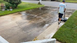 Driveways, walkways, pool decks, pavers and more. Our chemical pre-treatment followed by edging & surface cleaning will remove any organic growth while brightening and bringing concrete back to life! for Prime Time Pressure Washing & Roof Cleaning in Moyock, NC