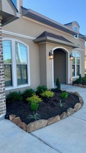 Our Mulch Installation service offers homeowners a hassle-free way to enhance their landscaping by professionally installing mulch, improving soil health and adding visual appeal to the overall property. for Bruno's Professional Lawn's & Landscape in Beaumont, Texas