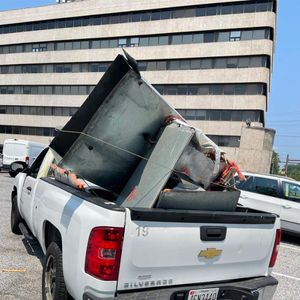 Sometimes your junk needs to be broken down before it's hauled away. We have the necessary equipment and experience to tackle that challenge. for Junk Removal Trash Removal Hauling & Donation Moma Services in Baltimore, MD