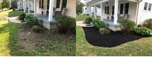 Mulch is used to help maintain the health of your landscape and adds a professional touch to any planter. It can be placed over soil to lock in moisture and improve soil conditions to encourage a healthier lawn. We provide a variety of professional mulching services. for Robbie's Lawn Care, LLC in Middletown, OH